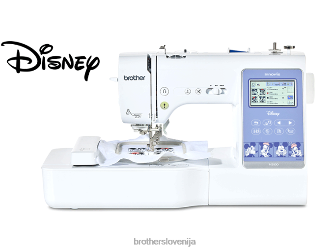 Brother innov-is m380d disney šivalni, prešivalni in vezelni stroj opremo LZ2816