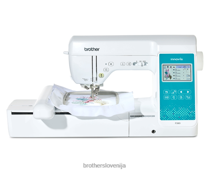 Brother šivalni, prešivalni in vezilni stroj innov-is f580 opremo LZ2815