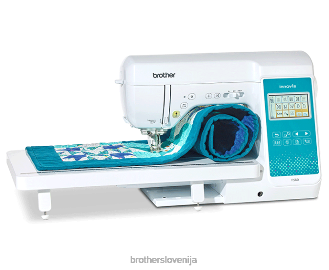 Brother šivalni, prešivalni in vezilni stroj innov-is f580 opremo LZ2815
