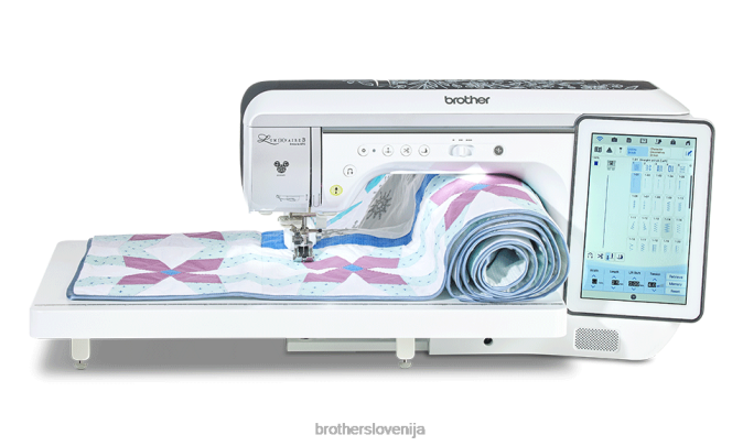 Brother luminaire innov-is xp3 stroj za šivanje, prešivanje in vezenje opremo LZ2814