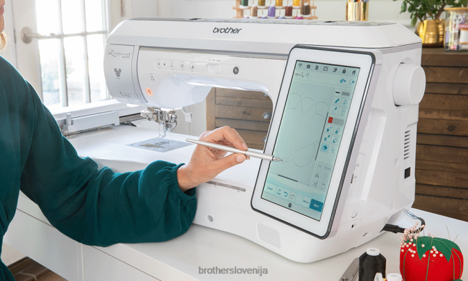 Brother luminaire innov-is xp3 stroj za šivanje, prešivanje in vezenje opremo LZ2814