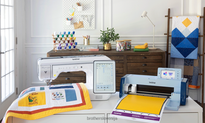 Brother luminaire innov-is xp3 stroj za šivanje, prešivanje in vezenje opremo LZ2814
