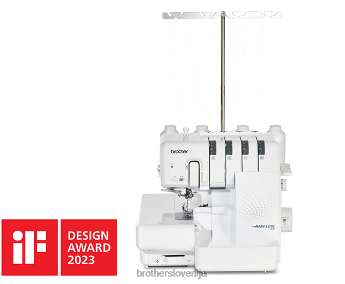 Brother airflow 3000 elektronski overlocker za vstavljanje zračnih navojev opremo LZ2830