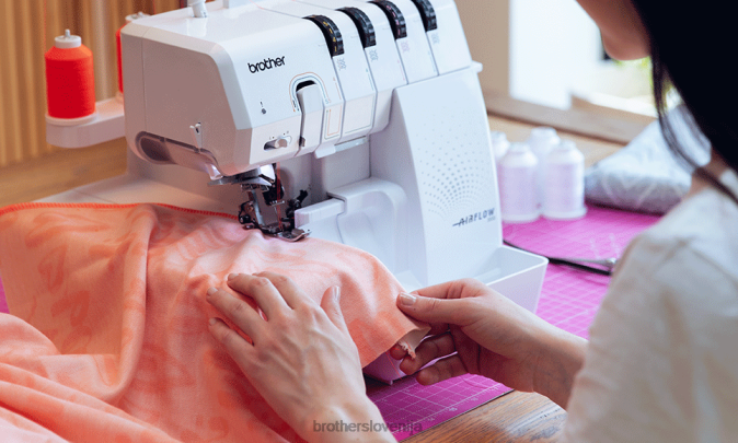 Brother airflow 3000 elektronski overlocker za vstavljanje zračnih navojev opremo LZ2830
