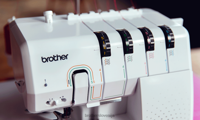 Brother airflow 3000 elektronski overlocker za vstavljanje zračnih navojev opremo LZ2830