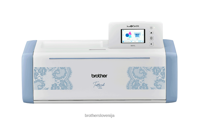 Brother scanncut sdxtl tattered lace edition domači in hobi rezalni stroj opremo LZ2837