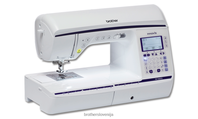 Brother šivalni in prešivalni stroj innov-is nv1800q opremo LZ2823